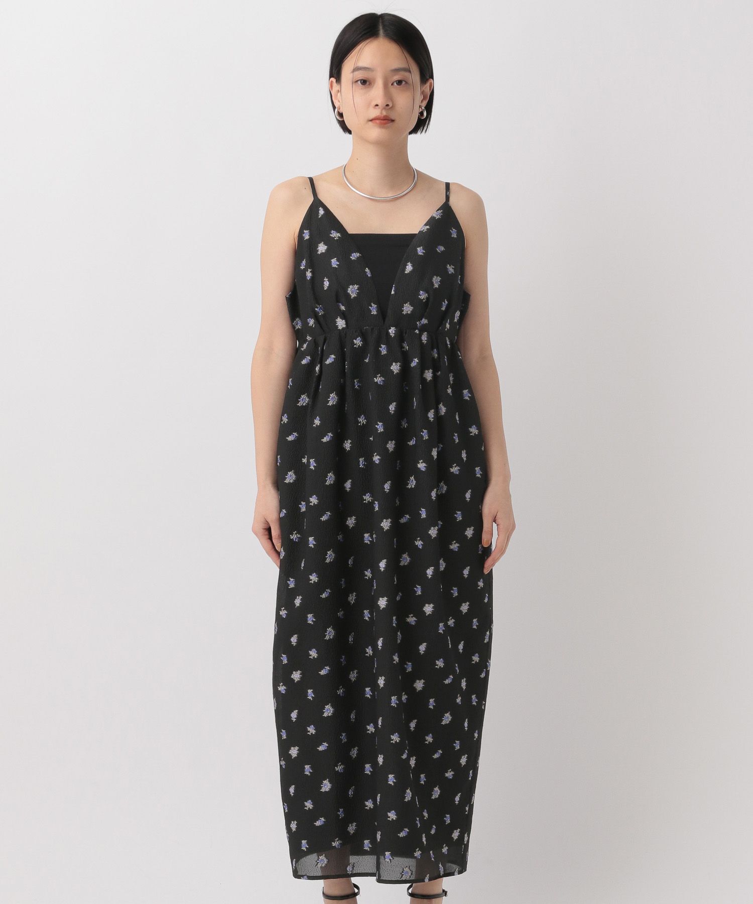 A part by 「フラワージャガードコクーンキャミワンピース」|ワンピース|