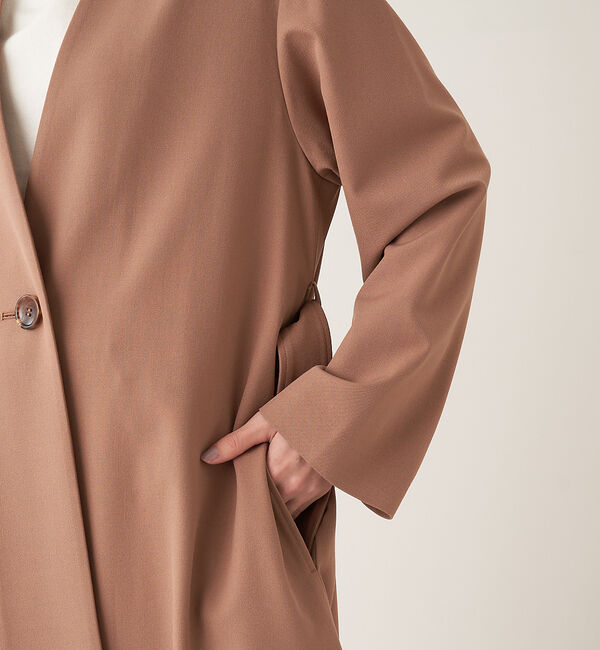 collex「【セットアップ対応】ノーカラーコート」|ノーカラーコート|