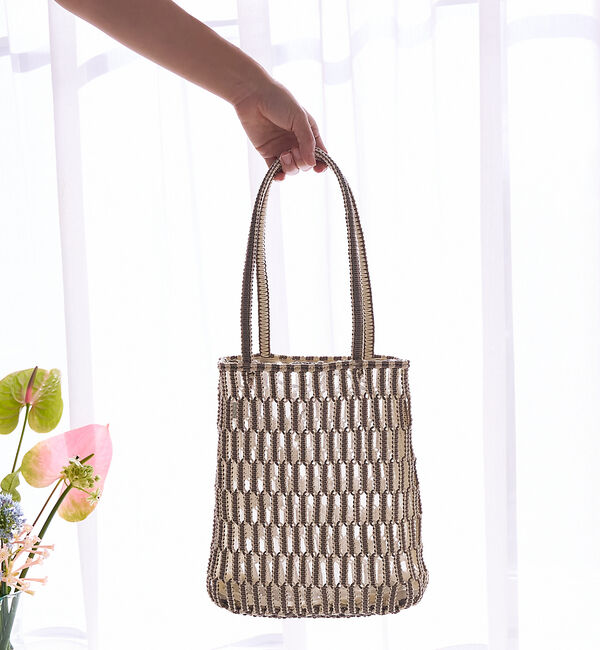 collex「【ANANS】マクラメ ワックスコード トートバッグ」|トートバッグ|