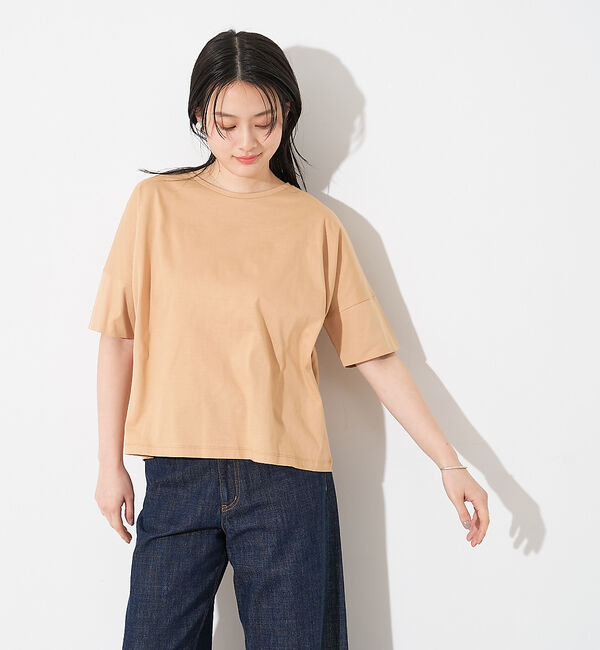 collex「【接触冷感・UVカット】コンパクトクールTシャツ」|Tシャツ・カットソー|パーシモン