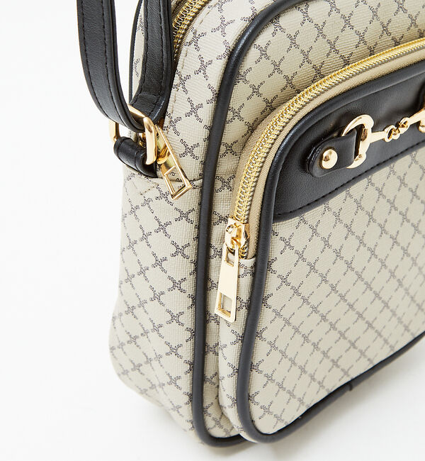 ABAHOUSE「【mieux un】ビット付きクラシカルミニショルダーバッグ」|ショルダー・メッセンジャー|