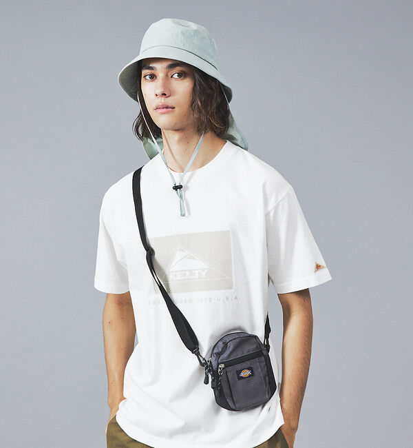 ABAHOUSE「【Dickes /ディッキーズ】RIPSTOP MTQUICK / ミニポーチ」|その他|チャコールグレー