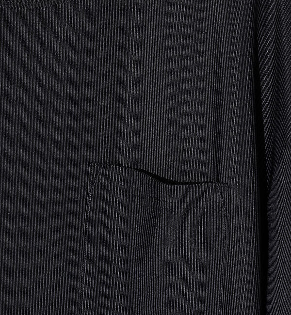 ABAHOUSE「ストライプ ジャガード 半袖 Tシャツ」|Tシャツ・カットソー|