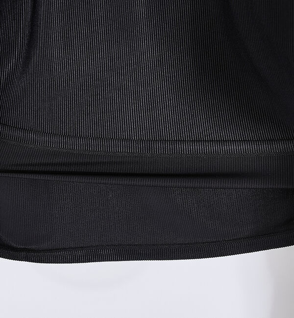 ABAHOUSE「ストライプ ジャガード 半袖 Tシャツ」|Tシャツ・カットソー|