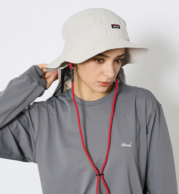 ABAHOUSE「【NANGA/ナンガ】/NYLON TUSSER SUNSHADE HAT/ナイ」|その他|