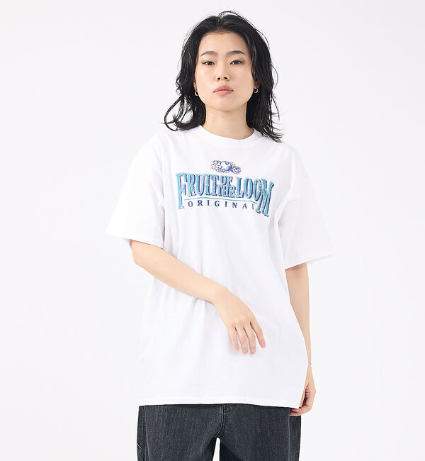 ABAHOUSE「【FRUIT OF THE LOOM/フルーツ オブ ザ ルーム】Print T」|Tシャツ・カットソー|ホワイト系その他2