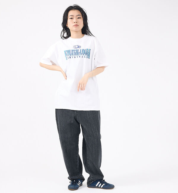 ABAHOUSE「【FRUIT OF THE LOOM/フルーツ オブ ザ ルーム】Print T」|Tシャツ・カットソー|