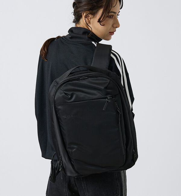 ABAHOUSE「【DsBk / ディーエスビーケー】 SOLID BACKPACK ／デイリーバ」|リュック|ブラック