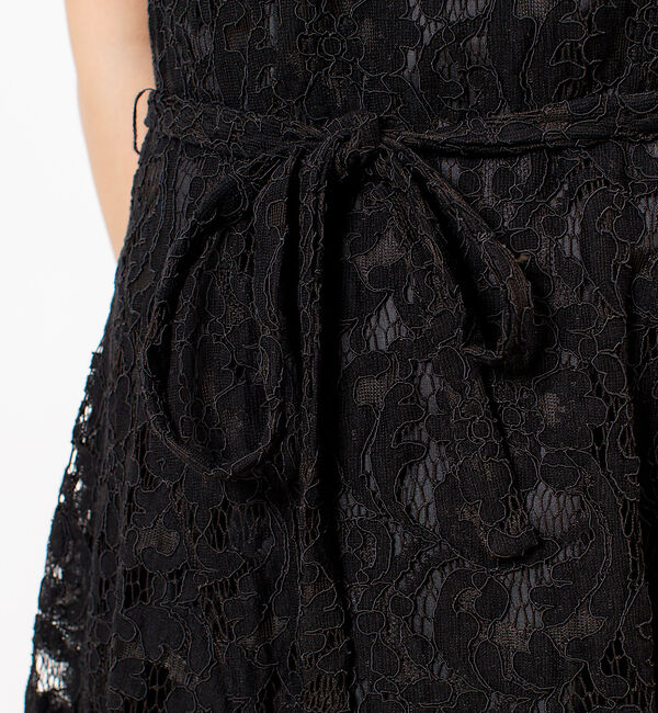 Rouge vif「【FLICKA】ジャガードレースフレアワンピース」|ワンピース|