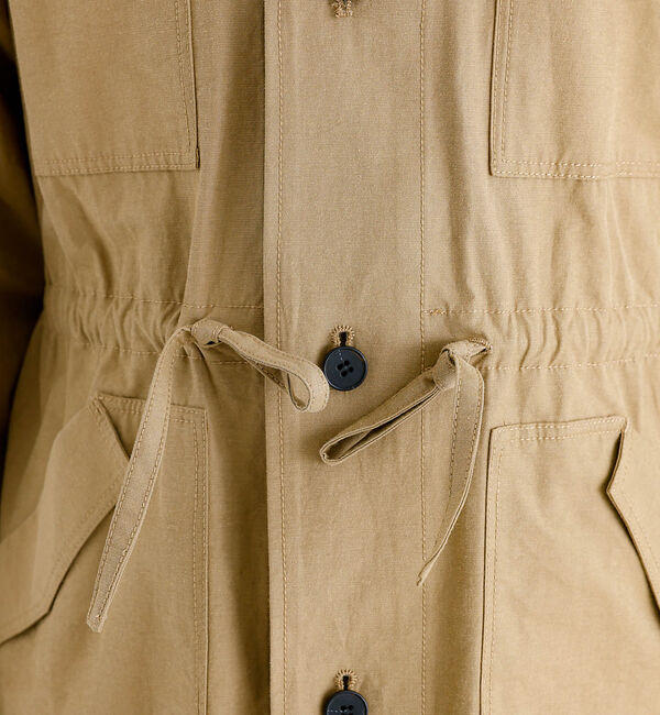 Rouge vif「【Le Melange/ル・メランジュ】ナイロンツイル サファリジャケット【WE」|その他|