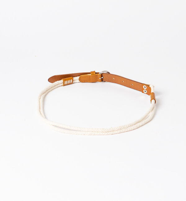 qualite「ロープレザーベルト」|ベルト|