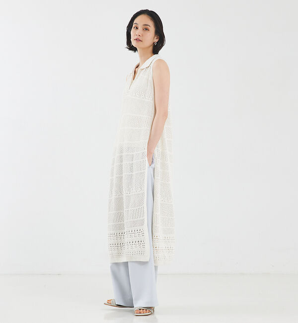 qualite「【セットアップ対応】リネンライクワイドパンツ」|その他|