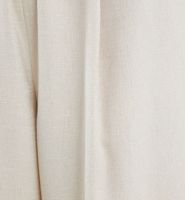 qualite「【セットアップ対応】リネンライクワイドパンツ」|その他|