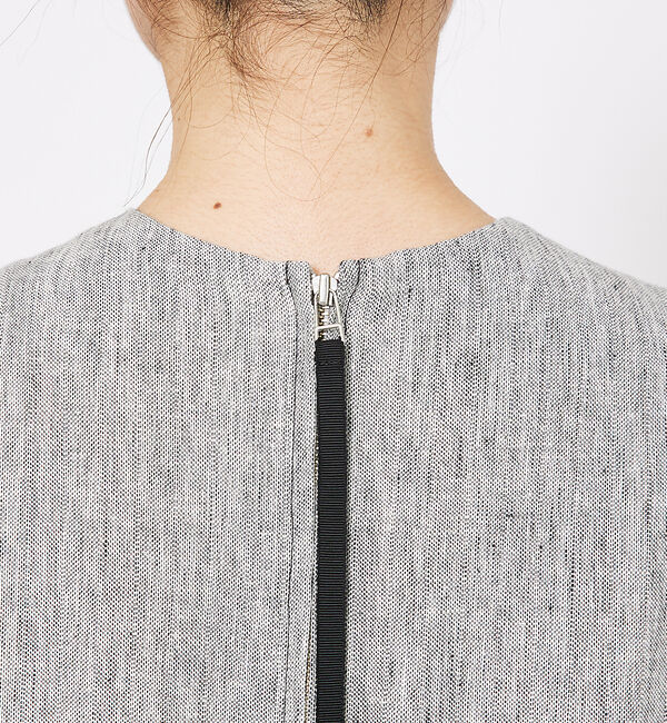 qualite「ラメスラブリネンワンピース」|ワンピース|