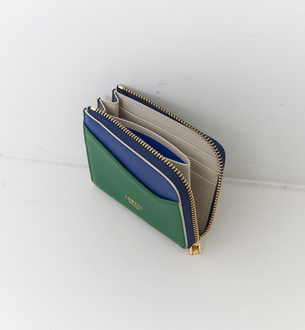 LOWELL things「Reles/L字配色ミニウォレット」|財布|