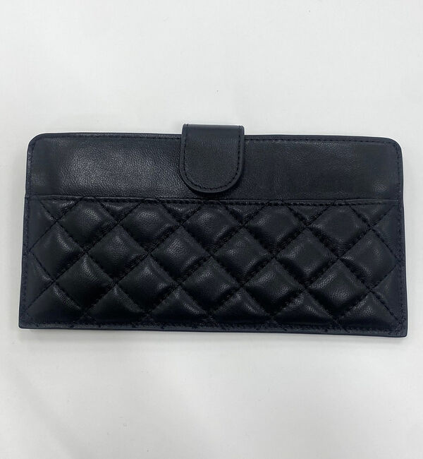 LOWELL things「Quilty/キルティング長財布」|財布|ブラック