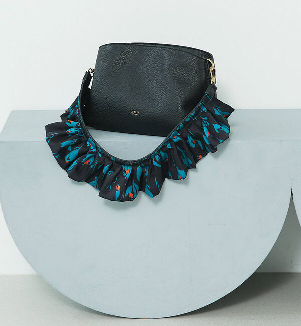 LOWELL things「FRILLS/タックフリルショルダー【単品】」|その他|ブラック