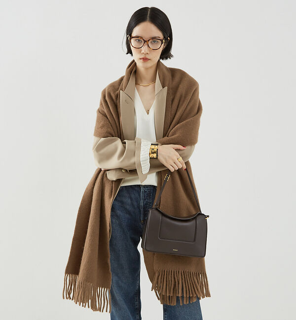 The Store by C' 「【ASAUCE MELER】ベビーキャメルストール」|マフラー|