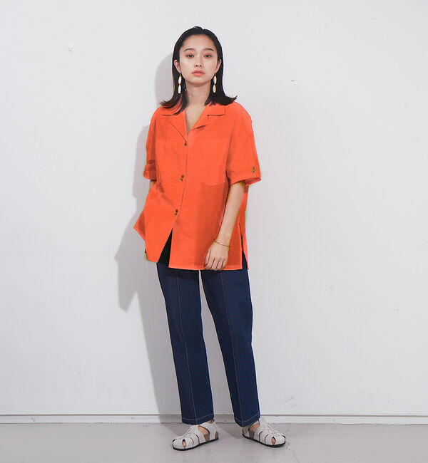 NOMINE「ピンタックデニムパンツ」|デニム|