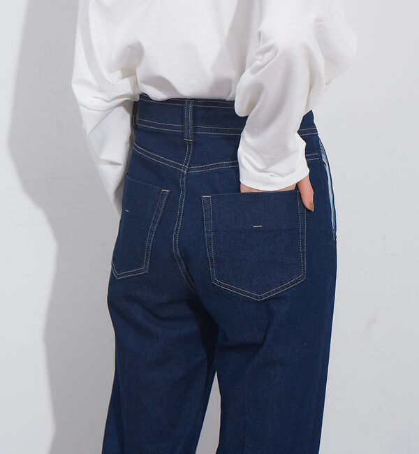 NOMINE「ピンタックデニムパンツ」|デニム|