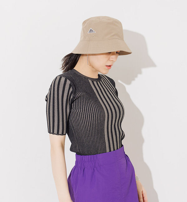 NOMINE「ミックスリブニットプルオーバー」|ニット・セーター|