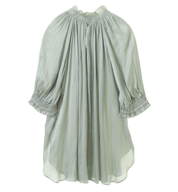 TIARA「《定番》2wayフリルネックショートスリーブブラウス」|シャツ・ブラウス|