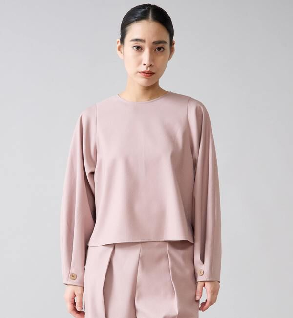 TIARA「スリーブボタンブラウス」|シャツ・ブラウス|