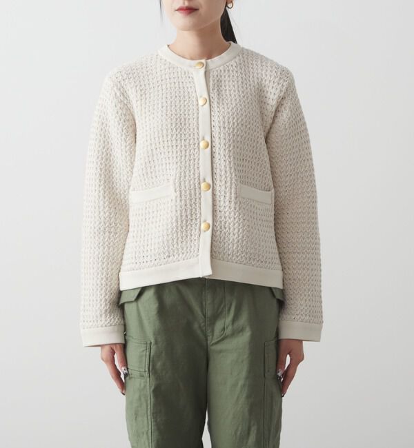 Liesse「ニットジャケット」|カーディガン|