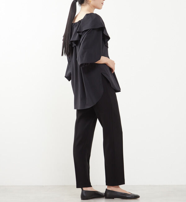 Liesse「フリルカラーブラウス」|シャツ・ブラウス|