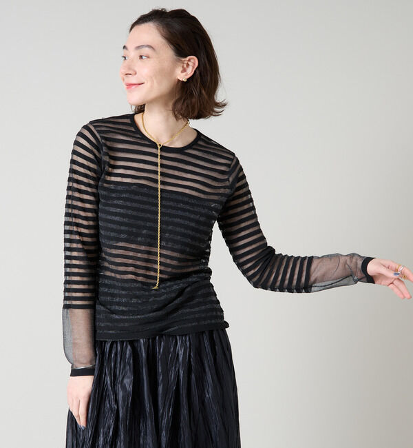 Liesse「シアーニット」|ニット・セーター|