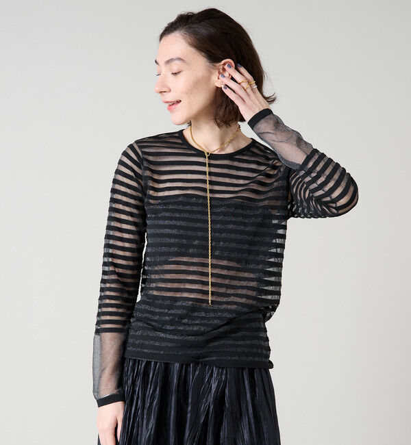 Liesse「シアーニット」|ニット・セーター|