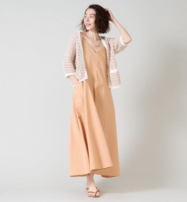 Liesse「メッシュニットジャケット」|カーディガン|