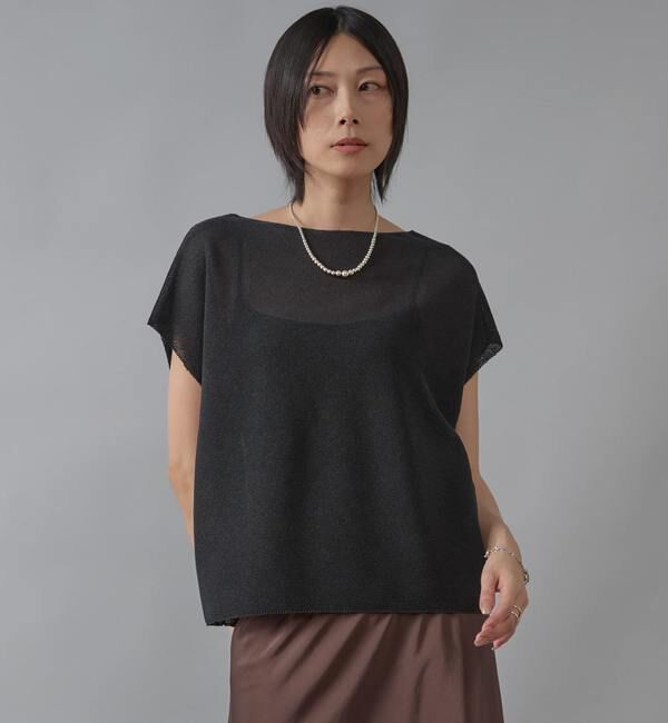 Liesse「《 定番 》ホールガーメントニット」|ニット・セーター|ブラック