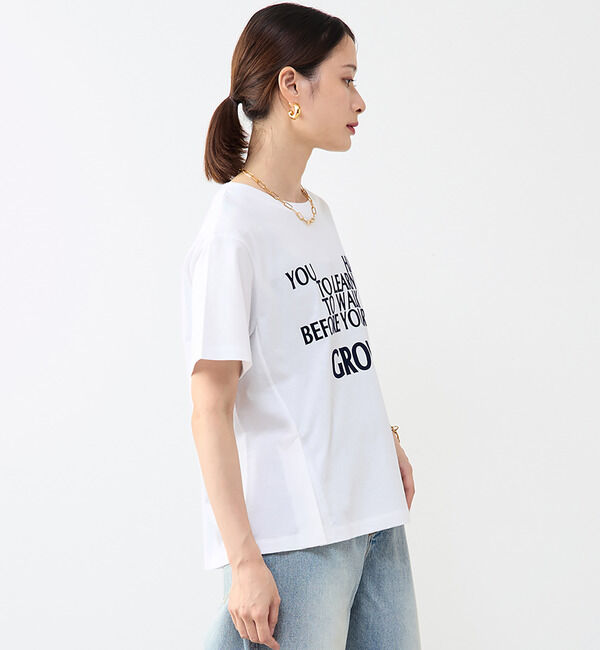 SOFFITTO「フロッキープリントTシャツ」|Tシャツ・カットソー|