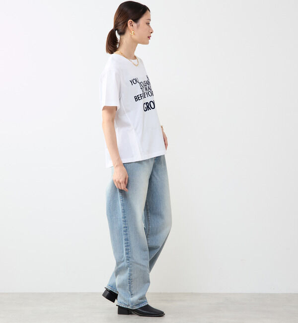 SOFFITTO「フロッキープリントTシャツ」|Tシャツ・カットソー|