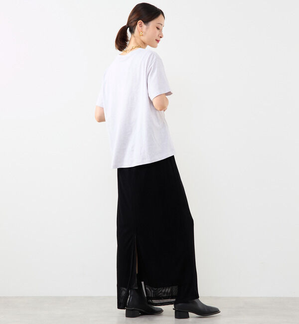 SOFFITTO「フロッキープリントTシャツ」|Tシャツ・カットソー|