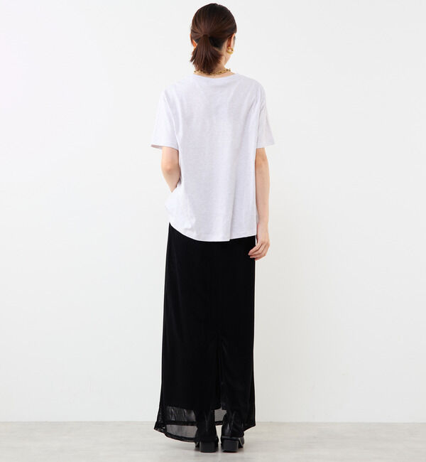 SOFFITTO「フロッキープリントTシャツ」|Tシャツ・カットソー|