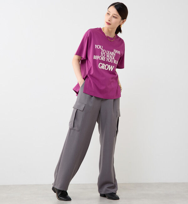 SOFFITTO「フロッキープリントTシャツ」|Tシャツ・カットソー|