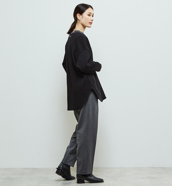 Soffitto「V開きカットソー」|Tシャツ・カットソー|