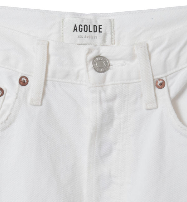 A_「【AGOLDE/エーゴールドイー】WHITE カーブデニム」|デニム|
