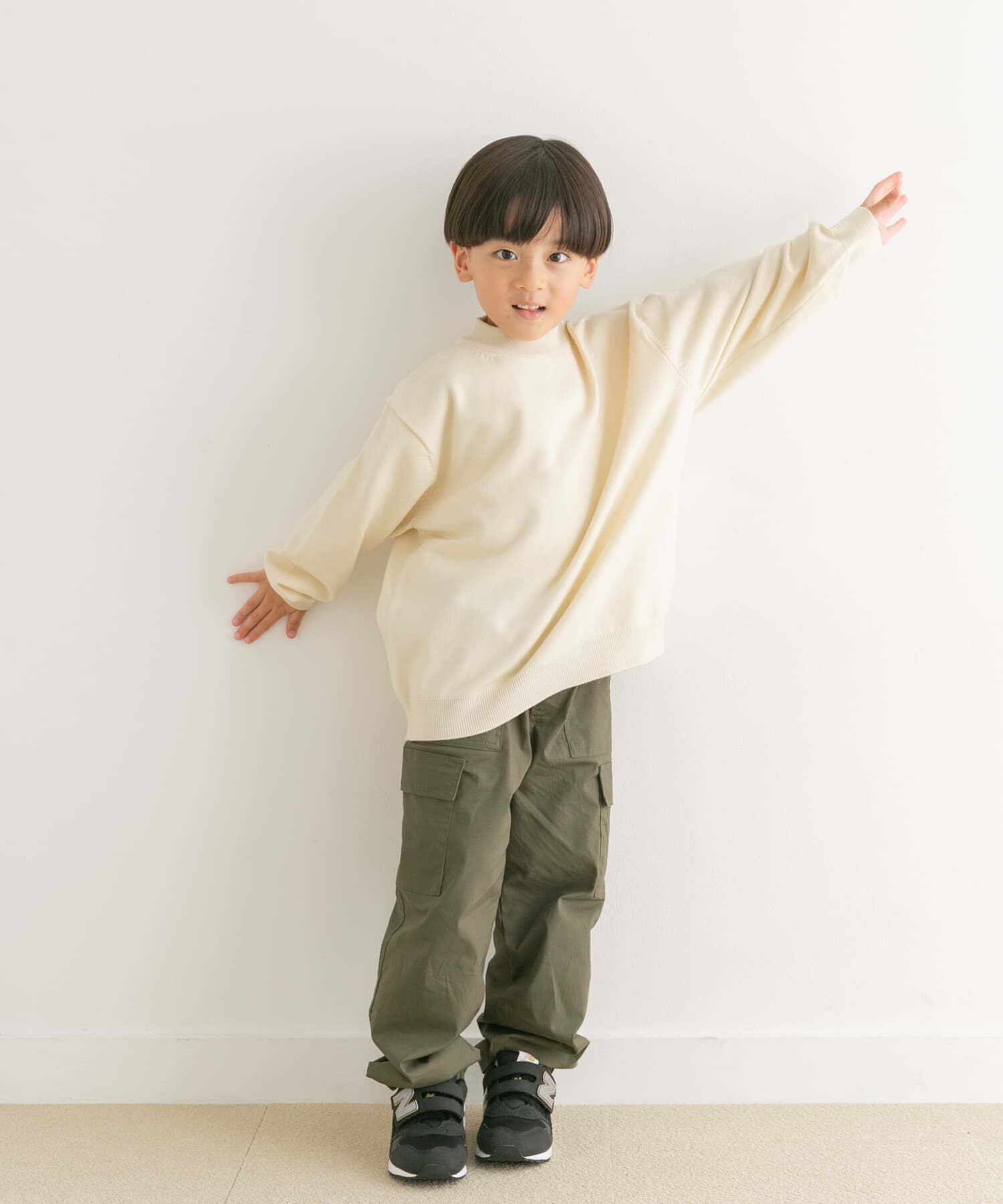 URBAN RESEARCH DOORS「『親子リンク』『UR TECH 200日ニット』プルオーバー(KIDS)」|ニット・セーター|