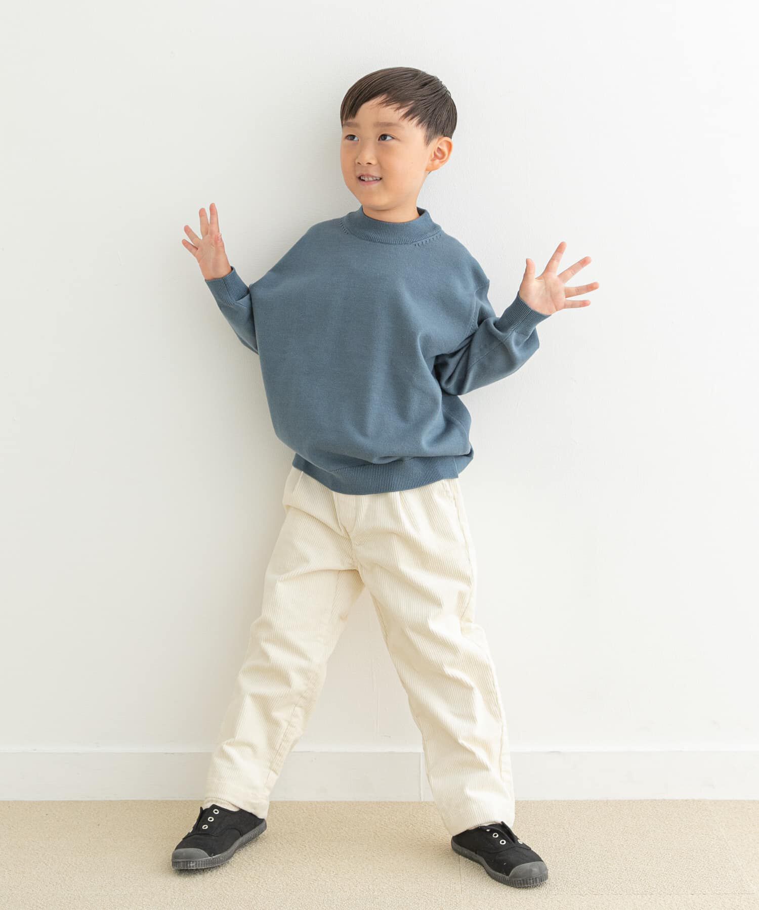 URBAN RESEARCH DOORS「『親子リンク』『UR TECH 200日ニット』プルオーバー(KIDS)」|ニット・セーター|