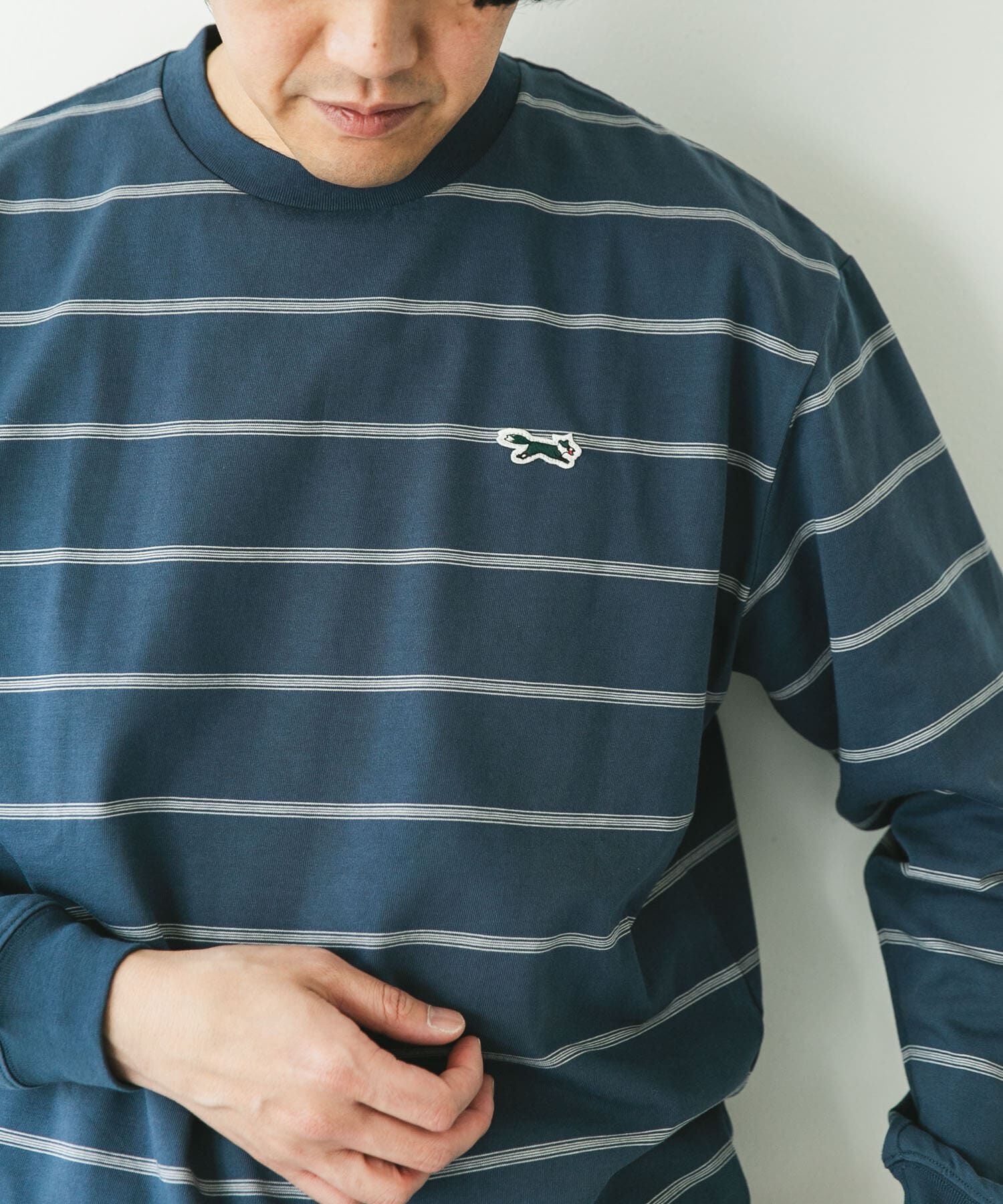 URBAN RESEARCH DOORS「『一部WEB限定ｶﾗｰ』『別注』PENNEYS&times;DOORS THEFOX 天竺ﾛﾝｸﾞｽﾘｰﾌﾞT  」|Tシャツ・カットソー|