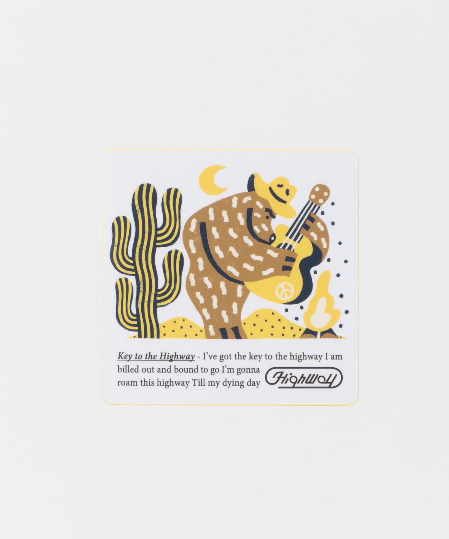 URBAN RESEARCH DOORS「『WEB限定』HIGHWAY　key to the HIGHWAY sticker」|アート|その他1