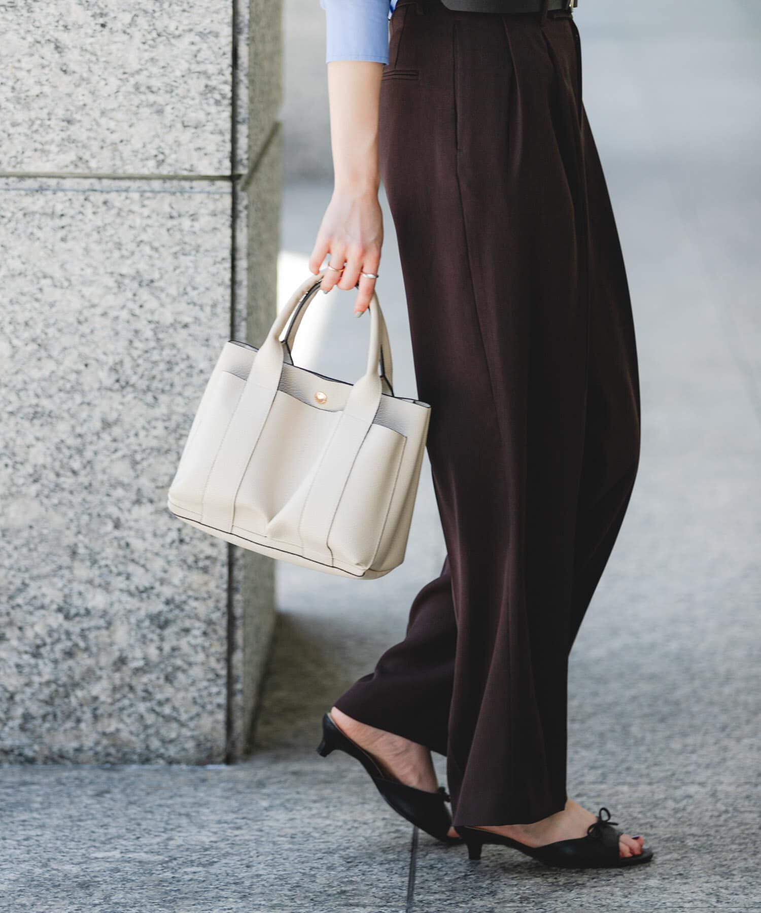 RODE SKO「プチダブルポケットトートバッグ」|トートバッグ|