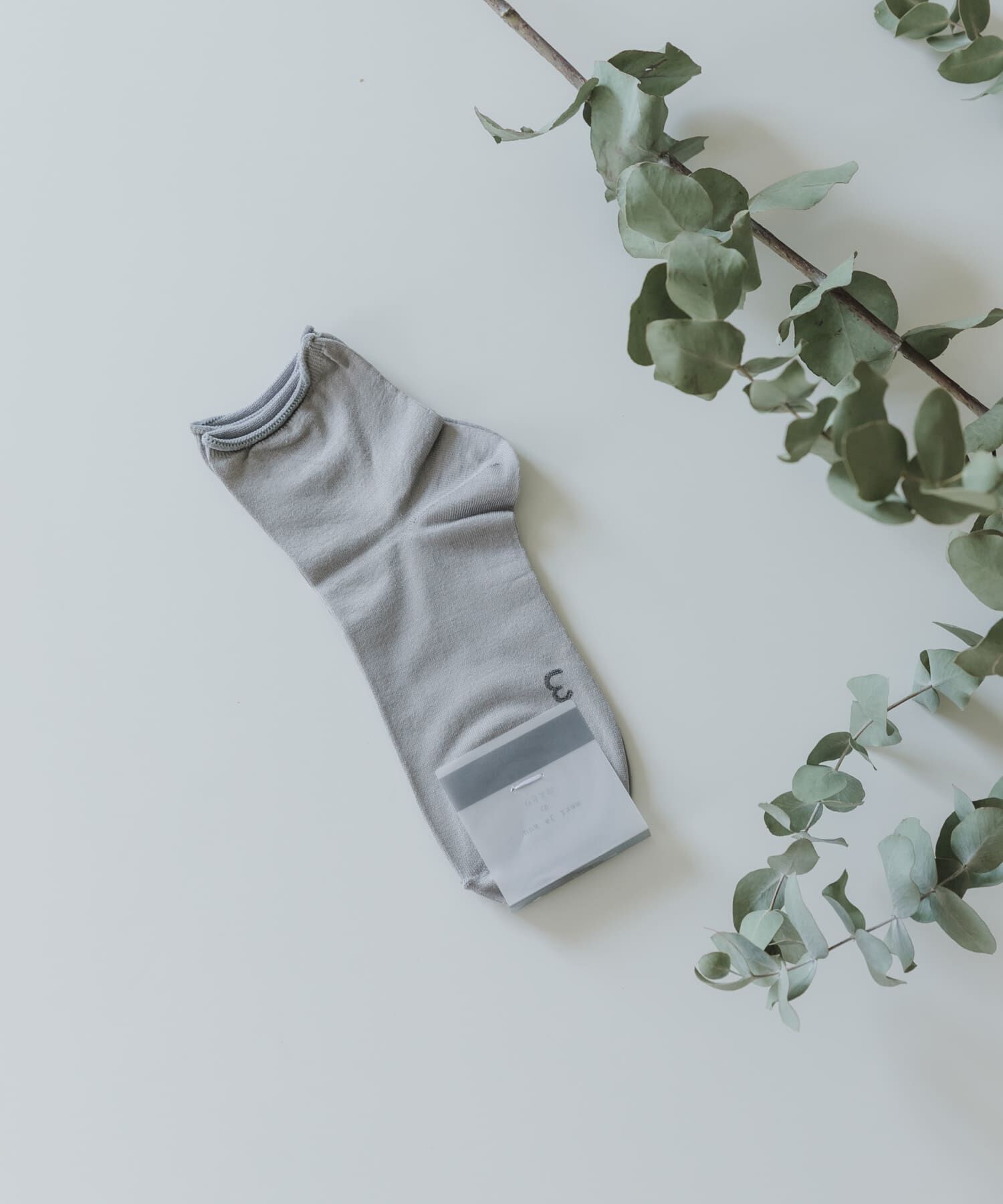 URBAN RESEARCH DOORS「『WEB限定』meri ja kuu　3足目シルク(単品)」|その他|ライトグレー