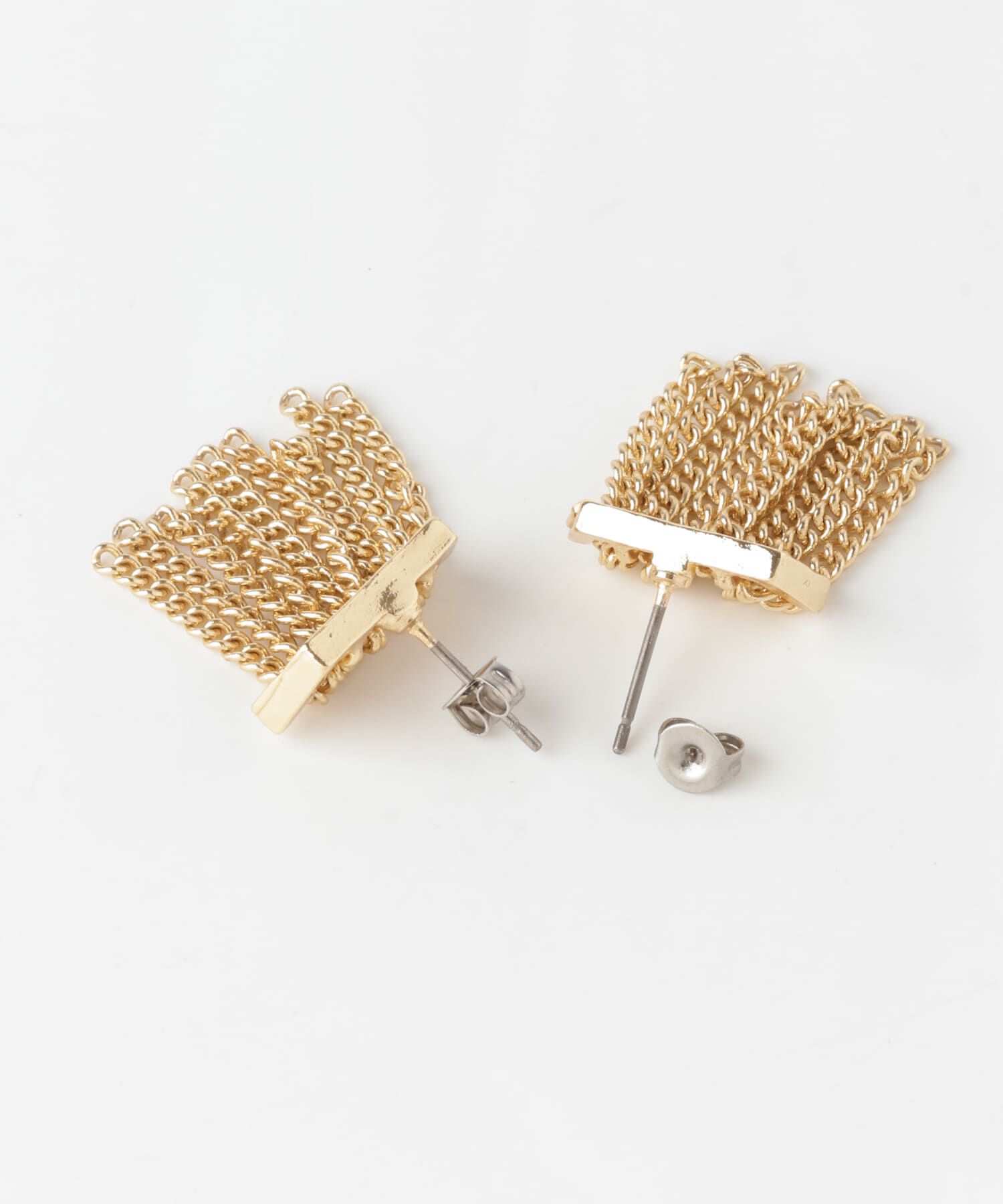 SMELLY「タッセルチェーンピアス」|ピアス|