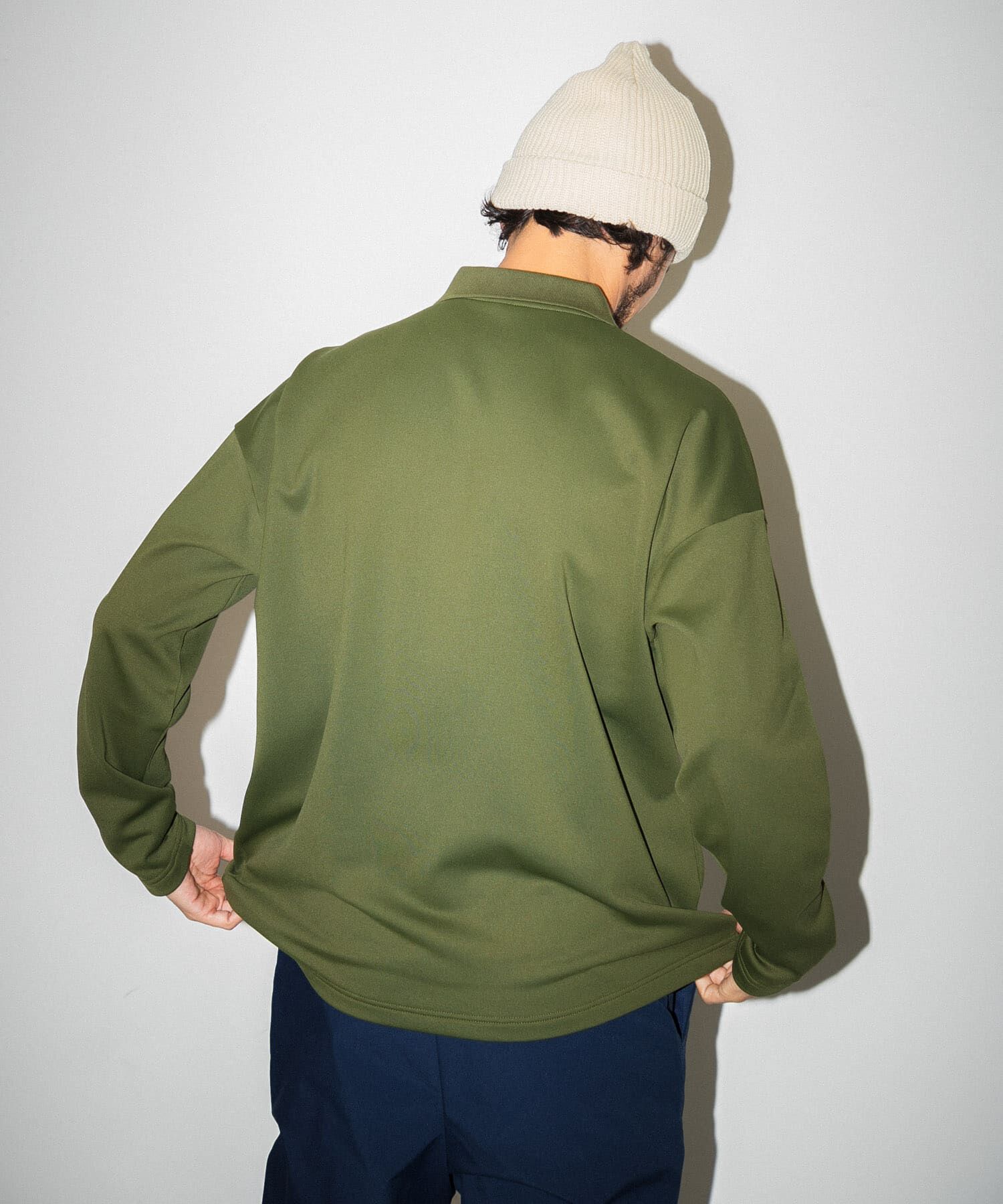 Sonny Label 「OOPS　襟付きハーフジップロンTシャツ」|Tシャツ・カットソー|