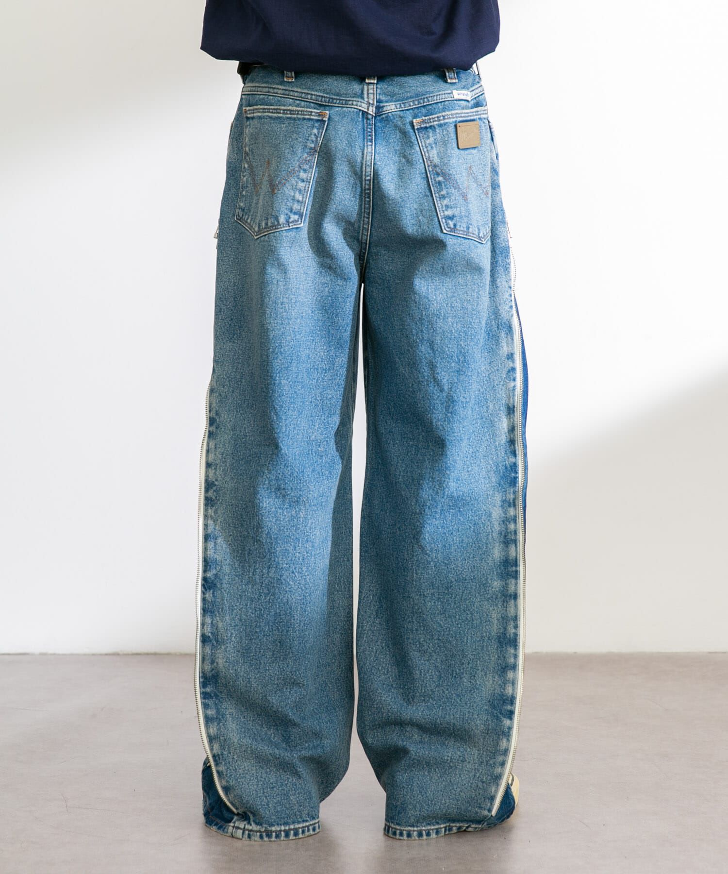 Sonny Label 「Wrangler　WREMAKE SIDE ZIP FLARE」|デニム|