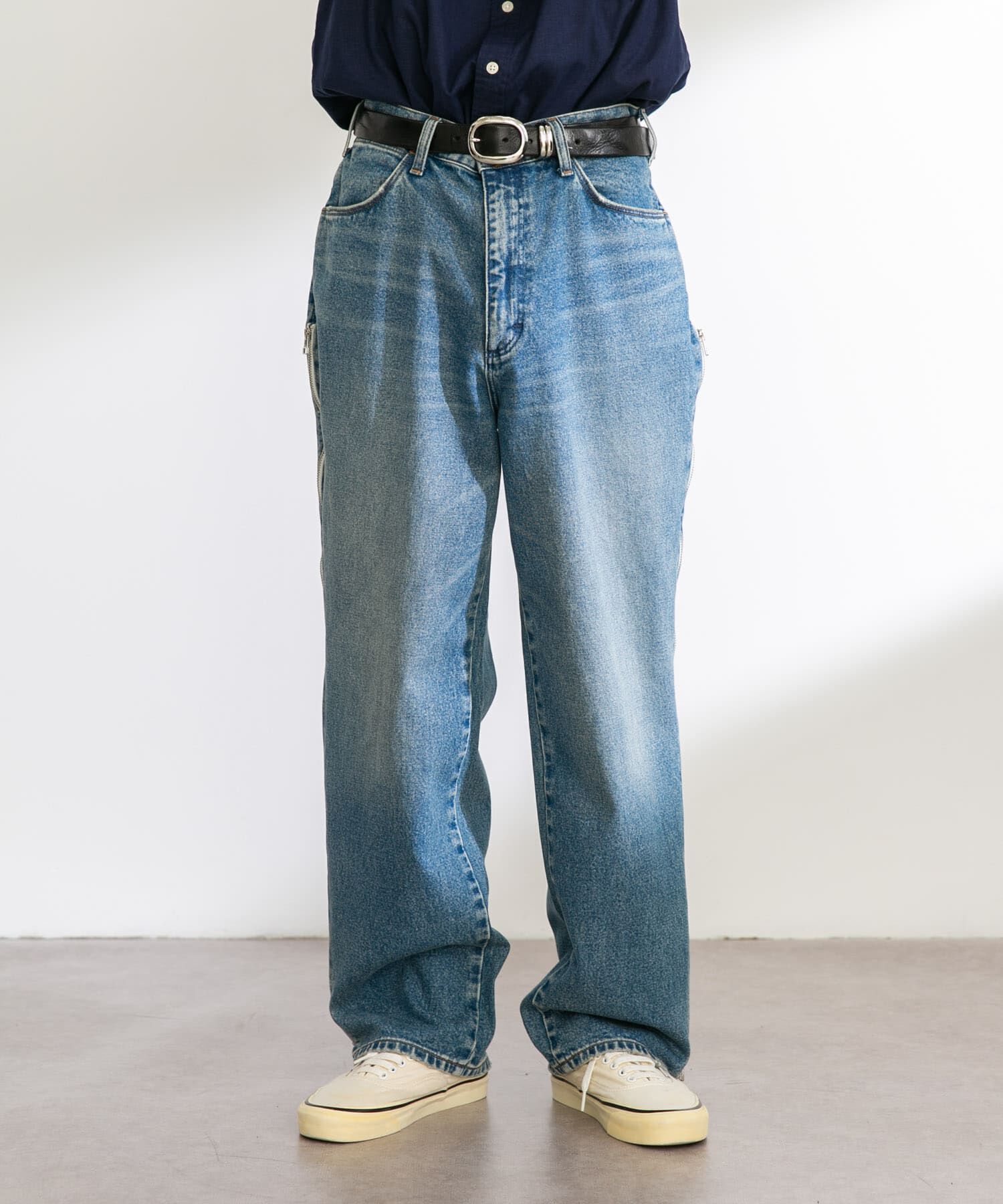 Sonny Label 「Wrangler　WREMAKE SIDE ZIP FLARE」|デニム|